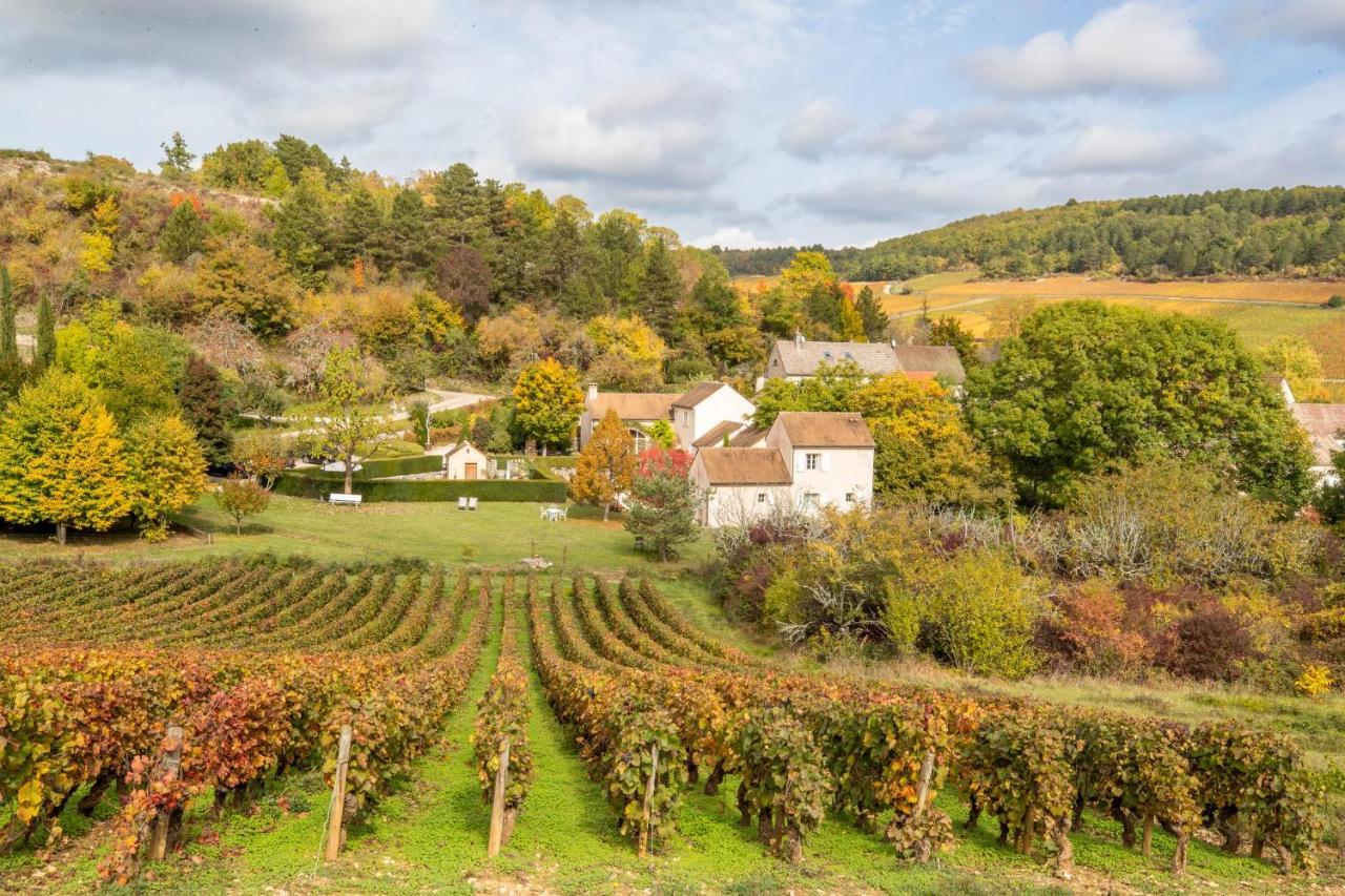 Domaine De La Combotte Bed and Breakfast Nantoux Exteriör bild