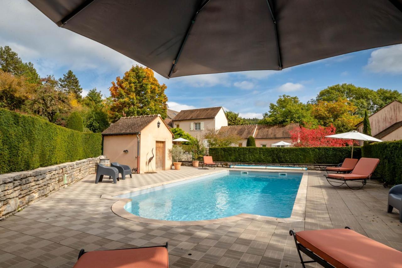 Domaine De La Combotte Bed and Breakfast Nantoux Exteriör bild