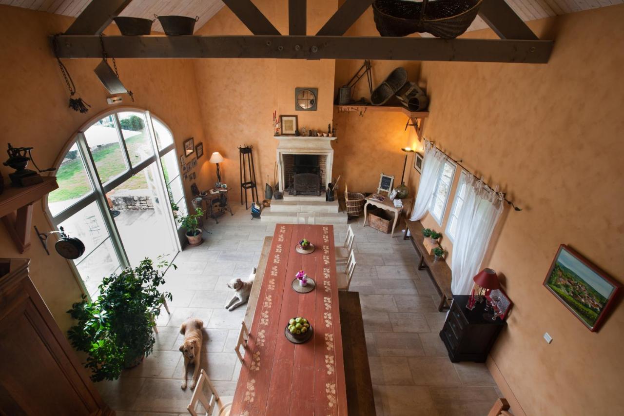 Domaine De La Combotte Bed and Breakfast Nantoux Exteriör bild